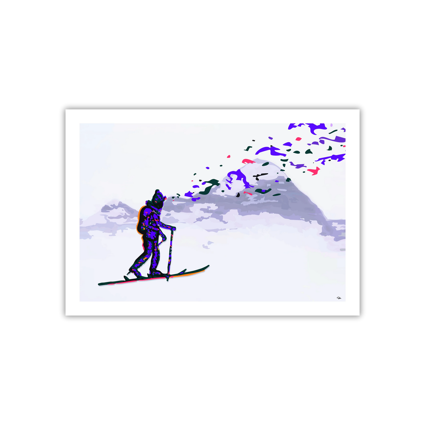 Alpine Solitude Fine Art Print