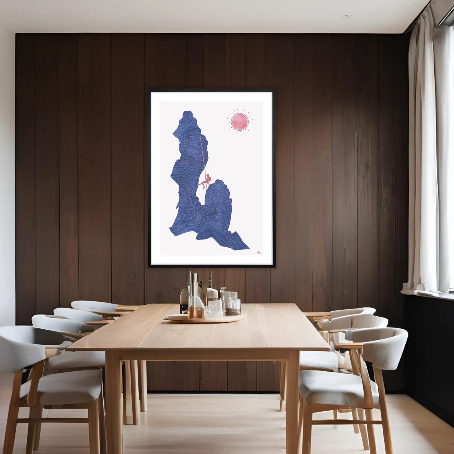 Brévent – Exklusiv Fine Art Print för Klättrare