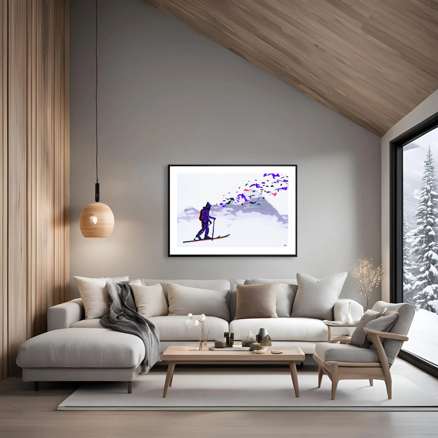 Alpine Solitude Fine Art Print