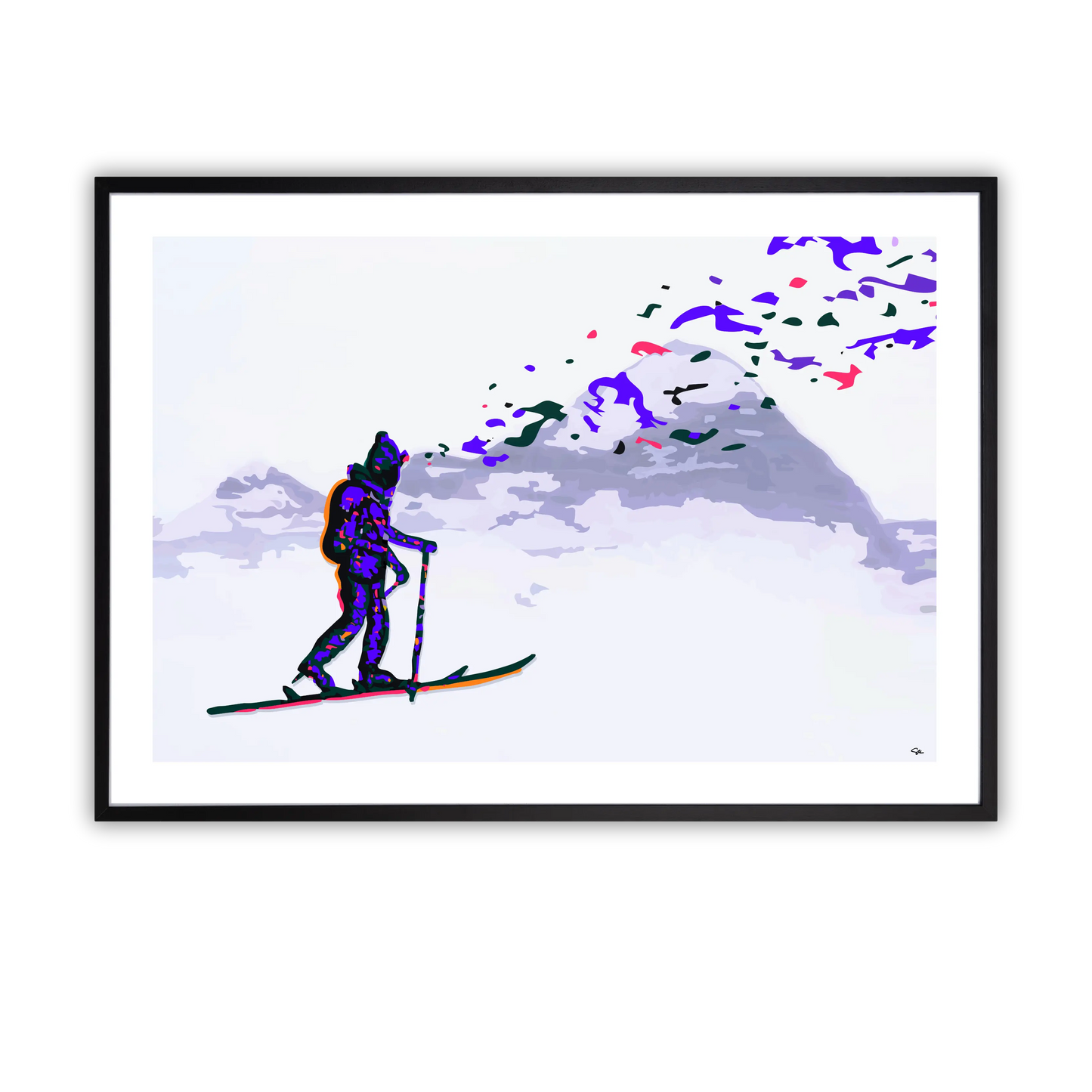 Alpine Solitude Fine Art Print