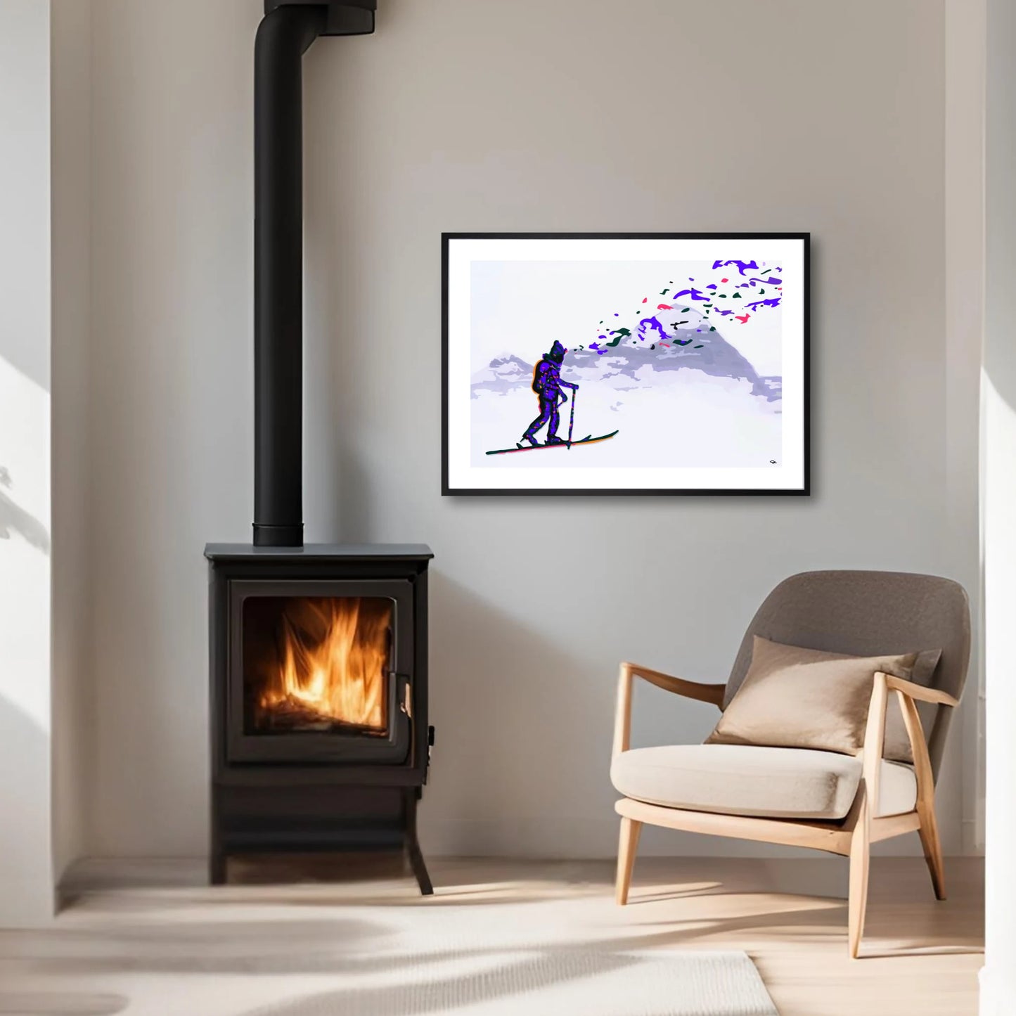 Alpine Solitude Fine Art Print