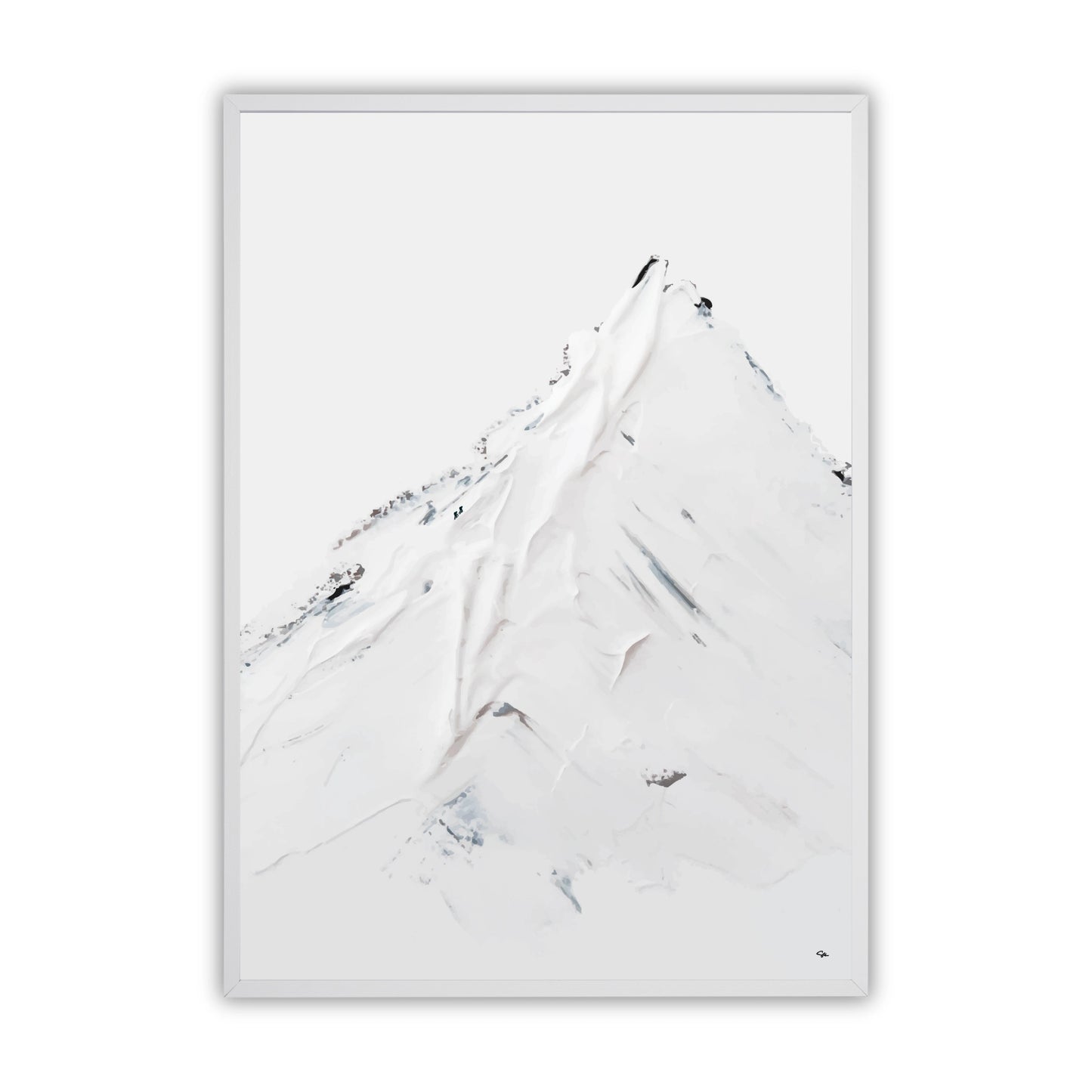 NEW! Snowy Mountain Fine Art Print