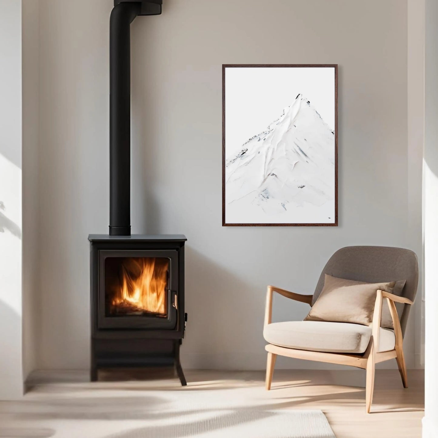 NEW! Snowy Mountain Fine Art Print