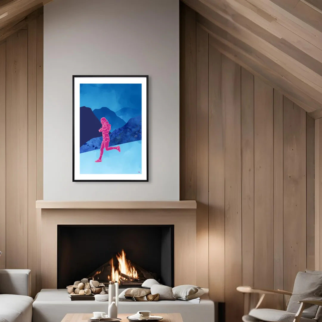 Trailrunning Fine Art Print