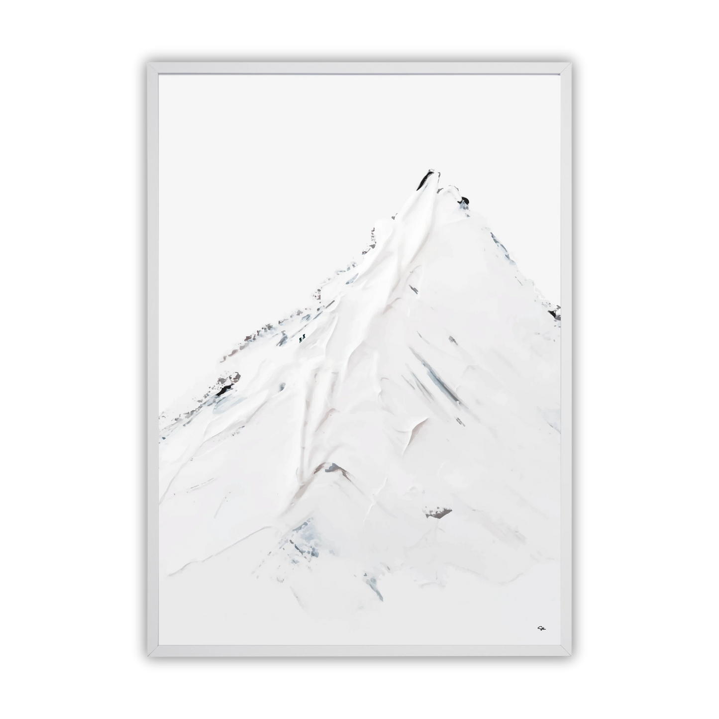 Snowy Mountain Fine Art Print