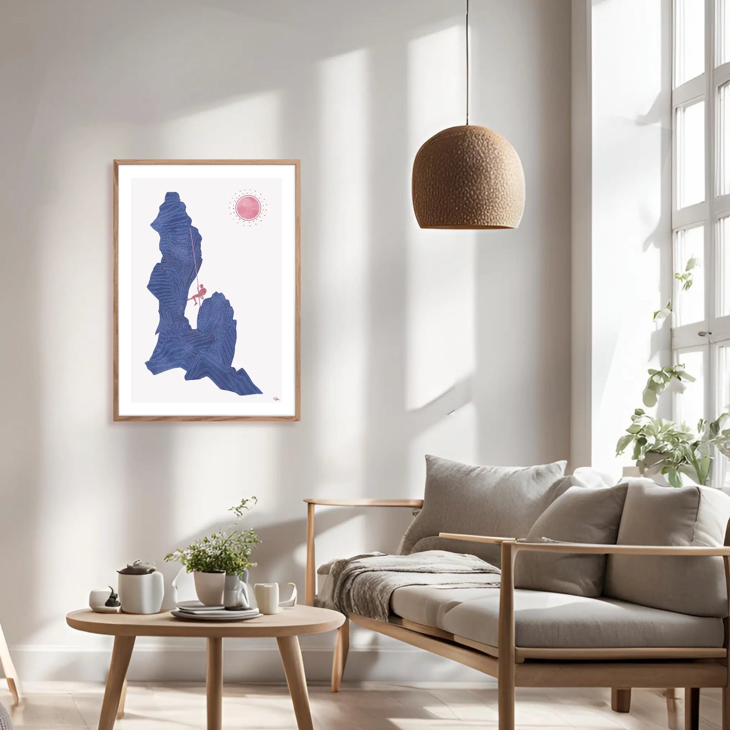 Brévent – Exklusiv Fine Art Print för Klättrare