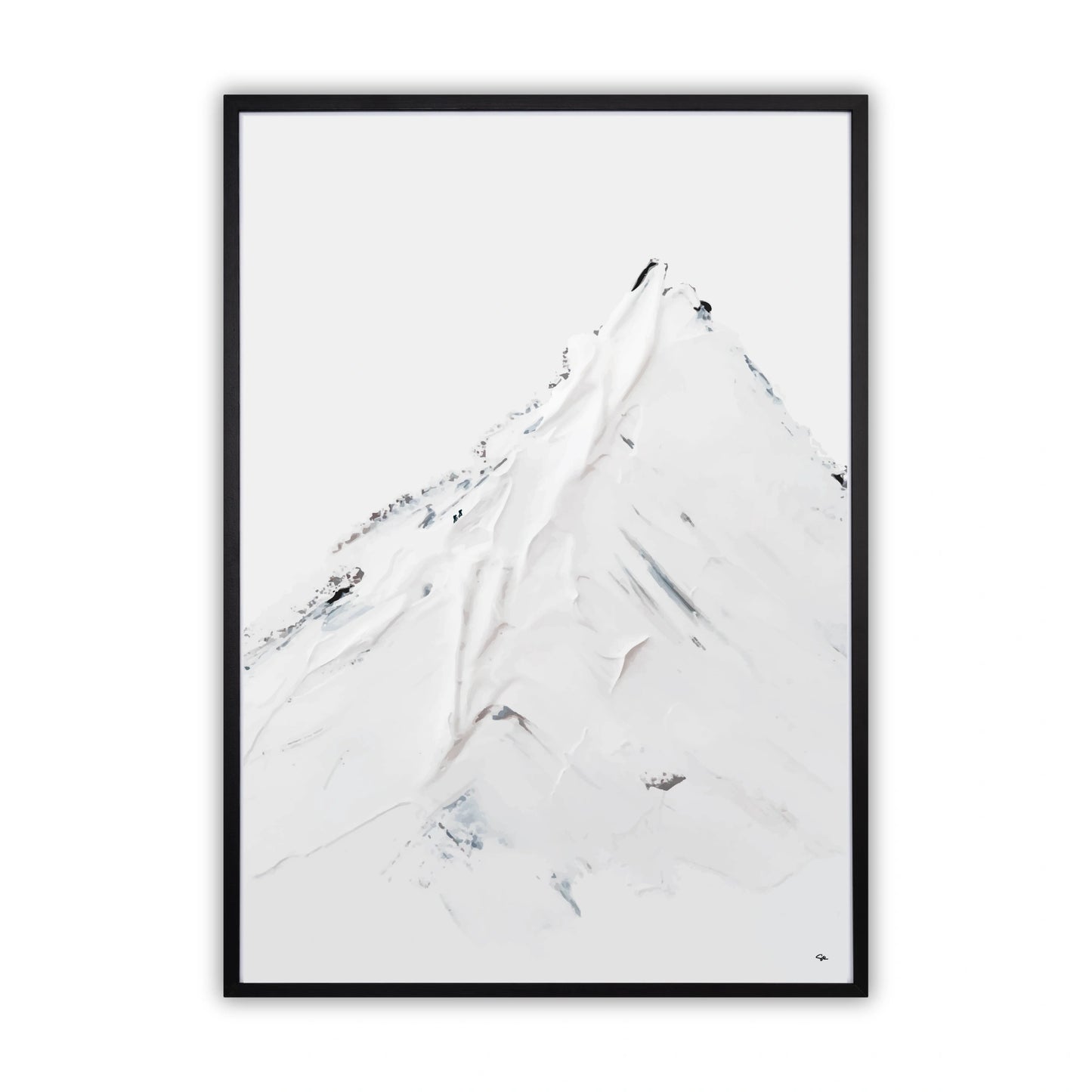 NEW! Snowy Mountain Fine Art Print