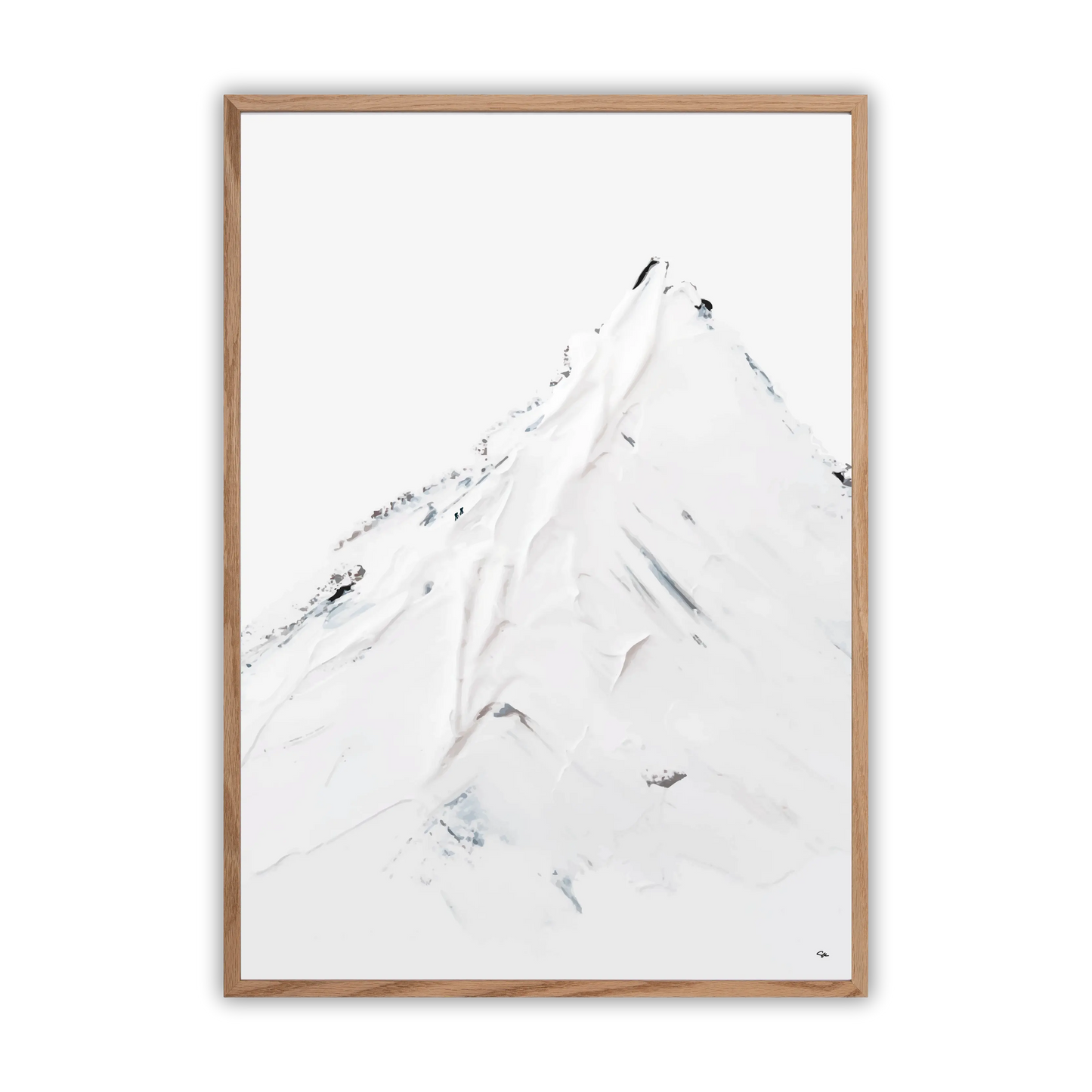 Snowy Mountain Fine Art Print