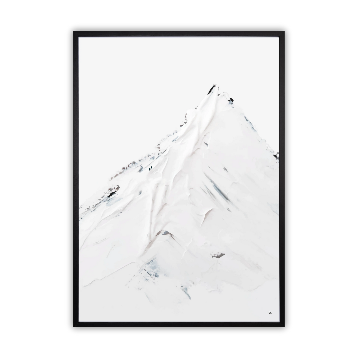 Snowy Mountain Fine Art Print