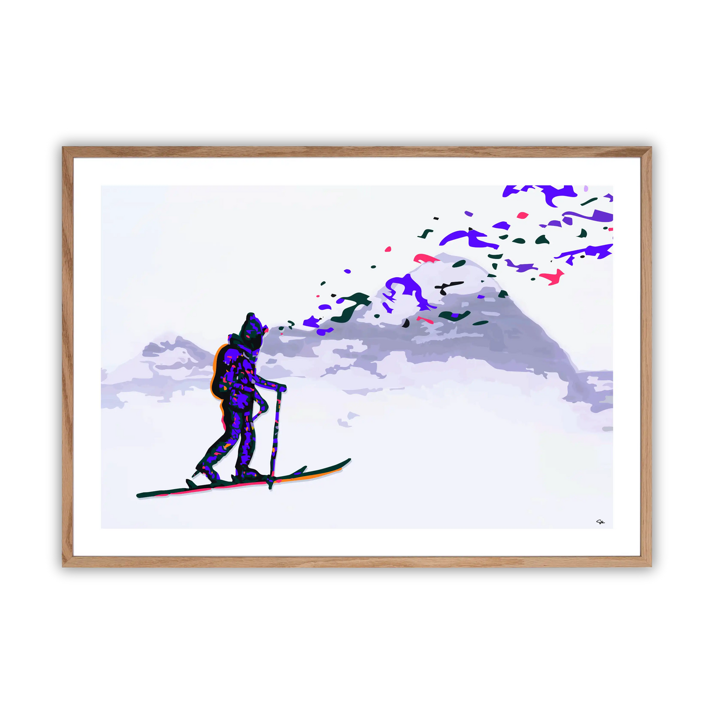 Alpine Solitude Fine Art Print
