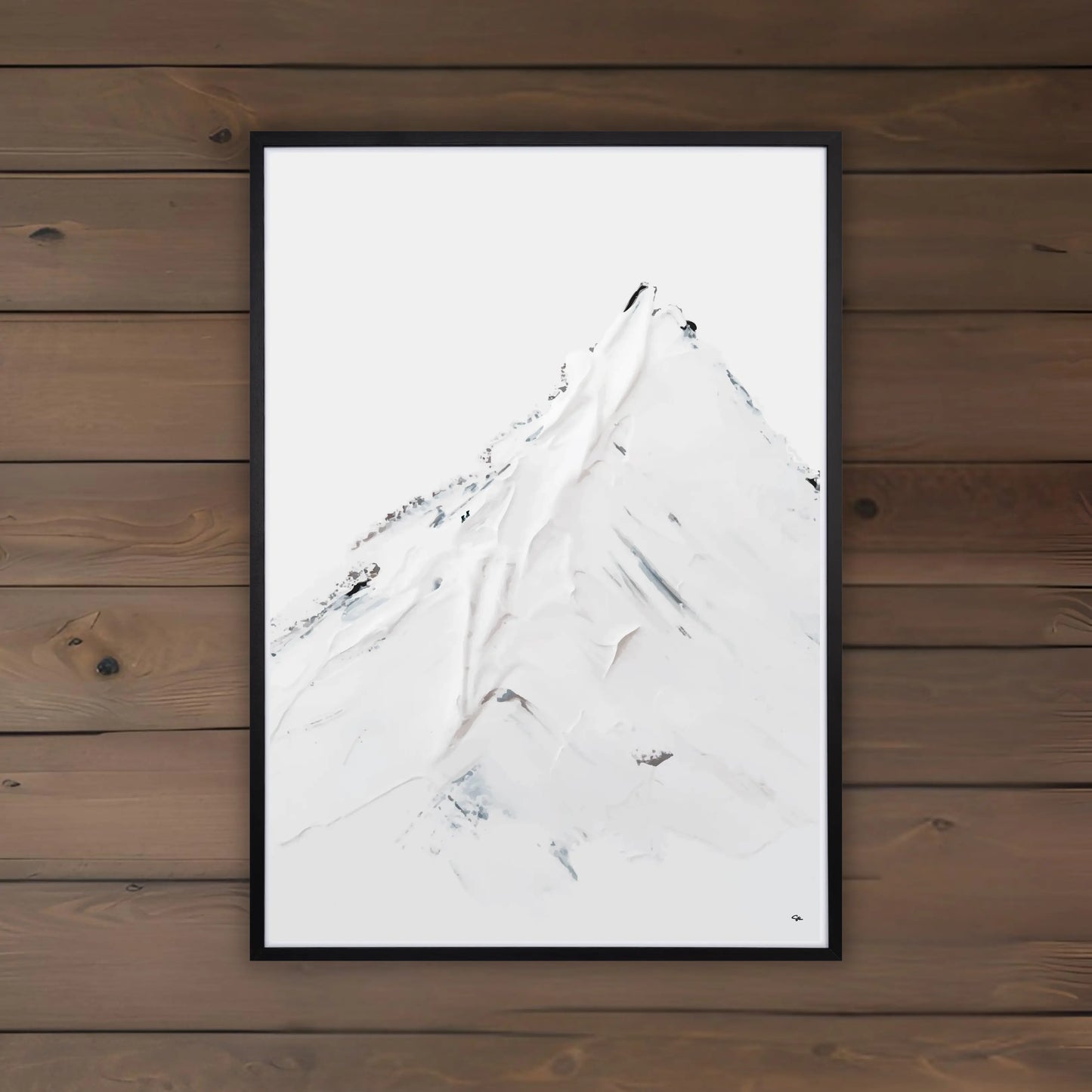 NEW! Snowy Mountain Fine Art Print