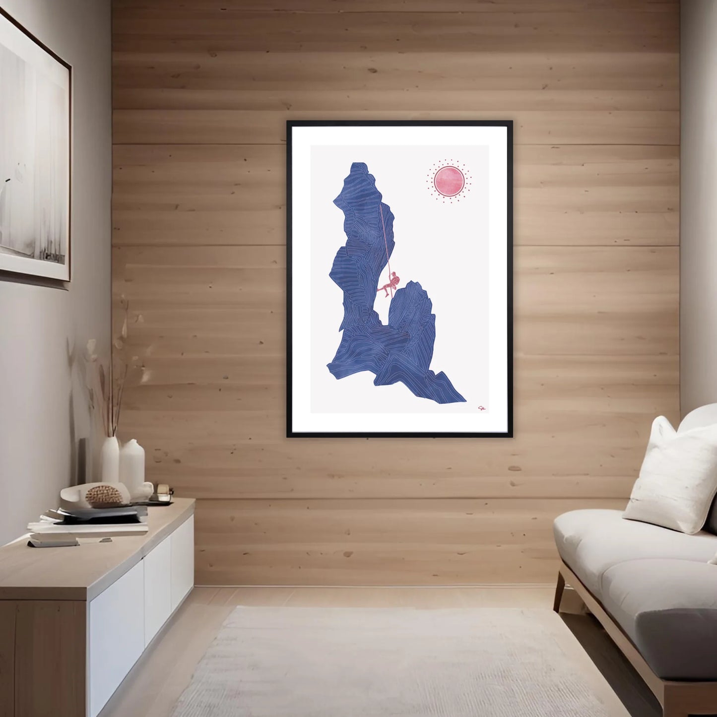 Brévent – Exklusiv Fine Art Print för Klättrare