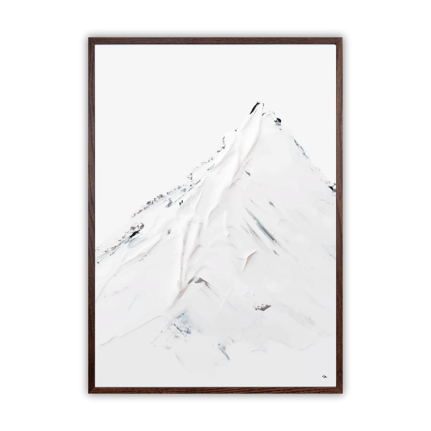 Snowy Mountain Fine Art Print
