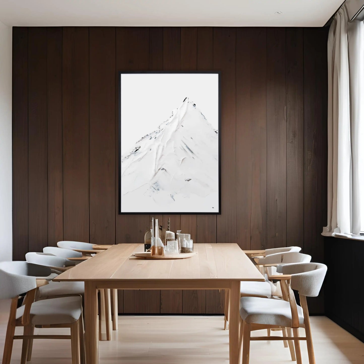 NEW! Snowy Mountain Fine Art Print