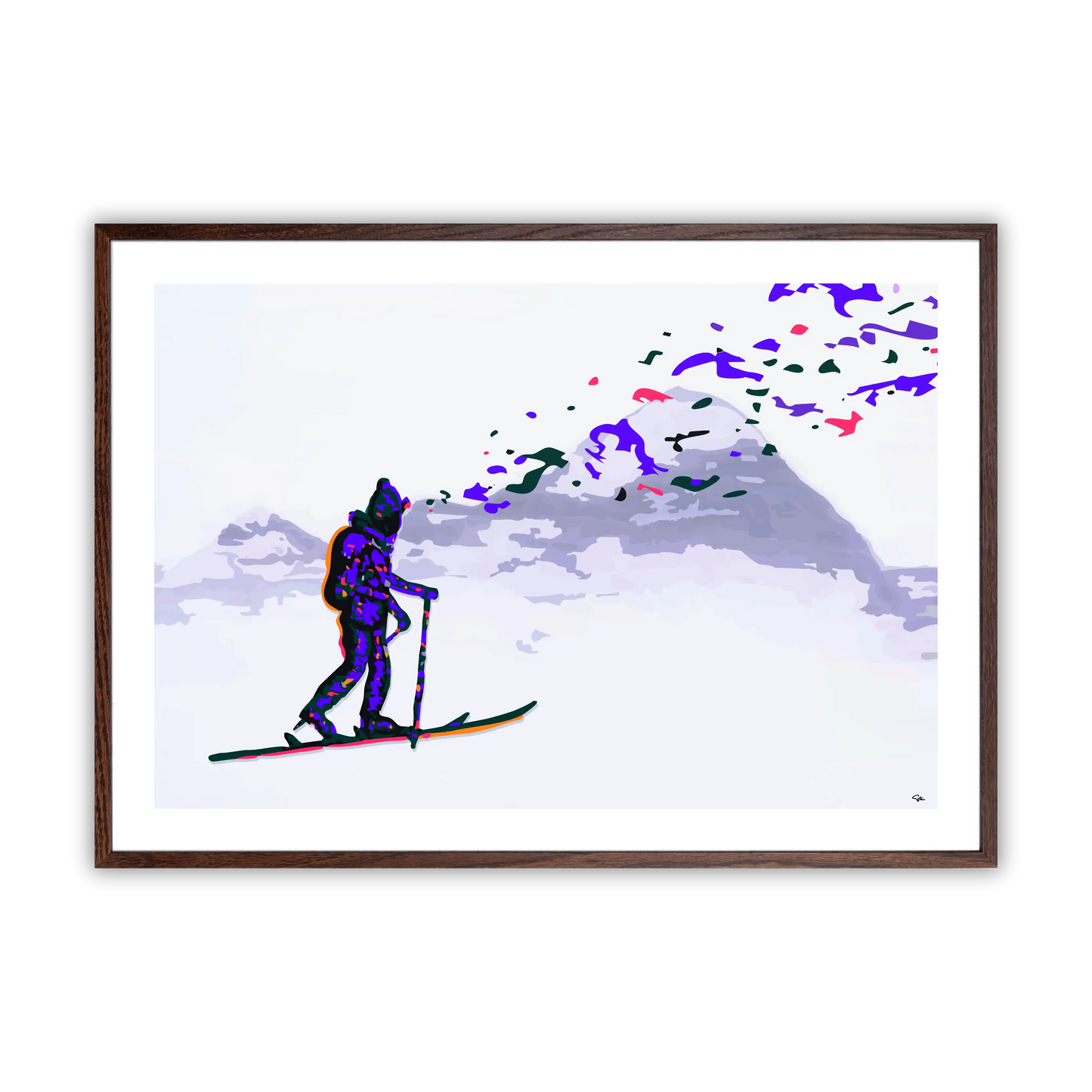 Alpine Solitude Fine Art Print