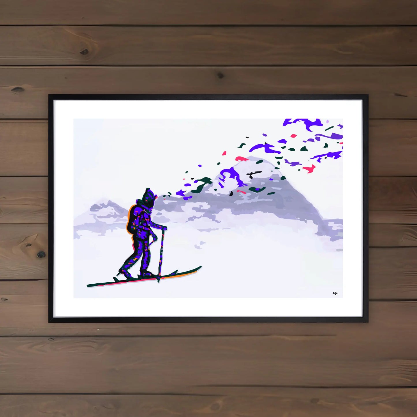 Alpine Solitude Fine Art Print