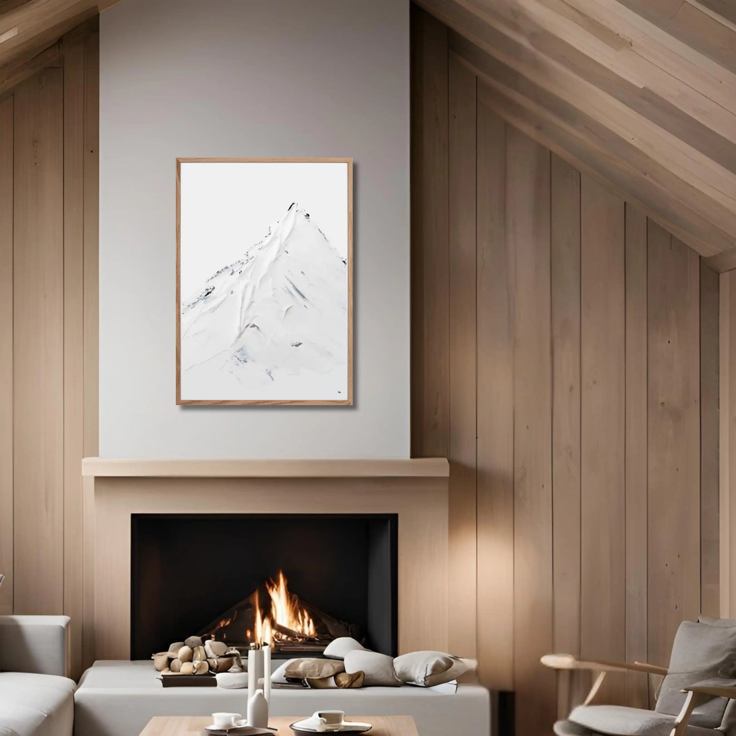 NEW! Snowy Mountain Fine Art Print