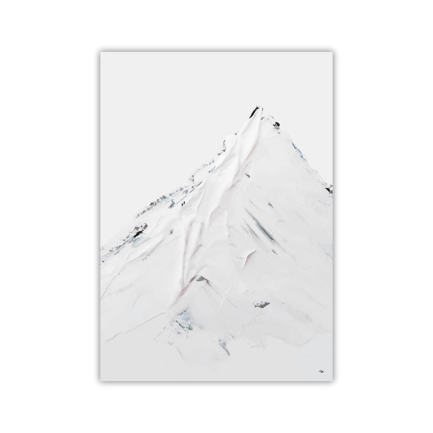 NEW! Snowy Mountain Fine Art Print