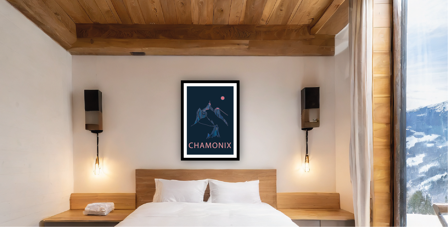 Chamonix Art Print