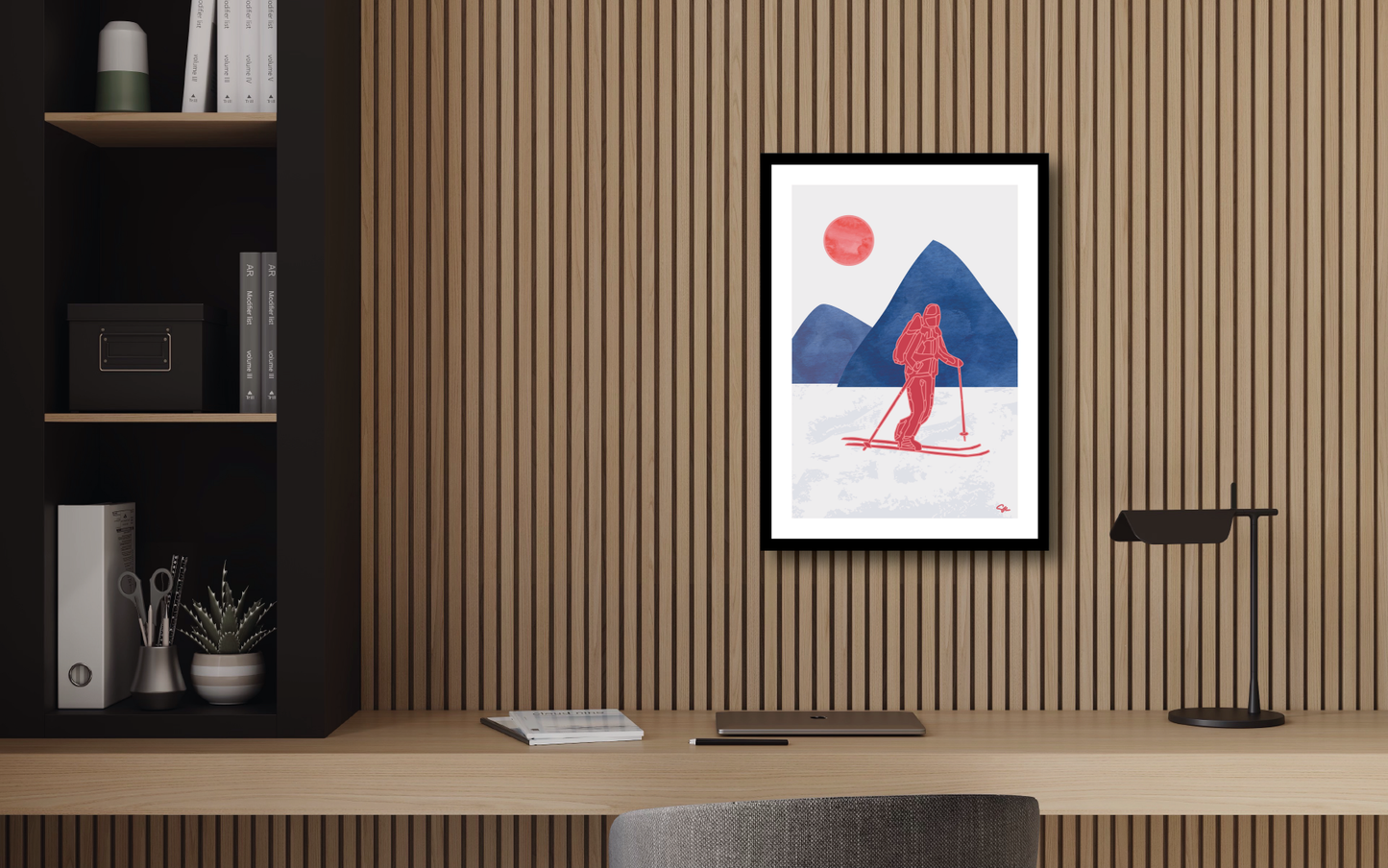 Ski Tour Art Print