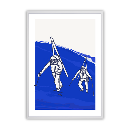 Ski Bootpacking Fine Art Print