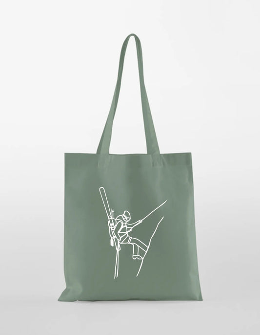 Nyhet! Tygpåse Skidmotiv