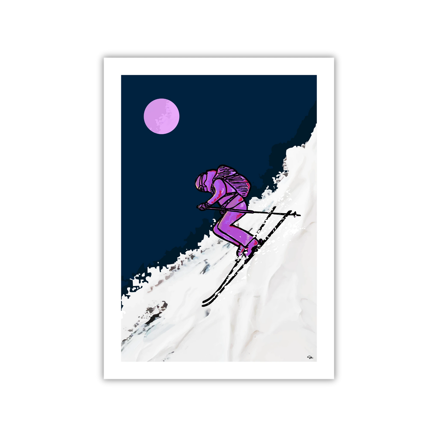 Last Line - Fine Art Print