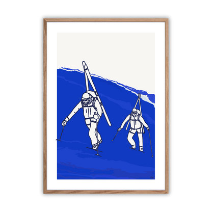 Ski Bootpacking Fine Art Print