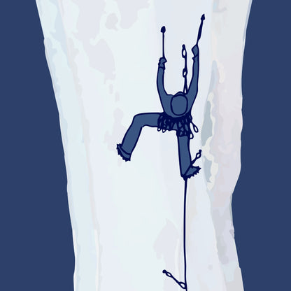 Ice Climbing Fine Art Print