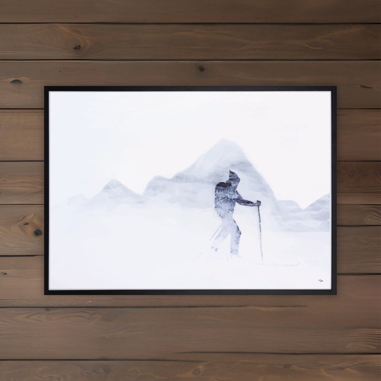 Whiteout Fine Art Print