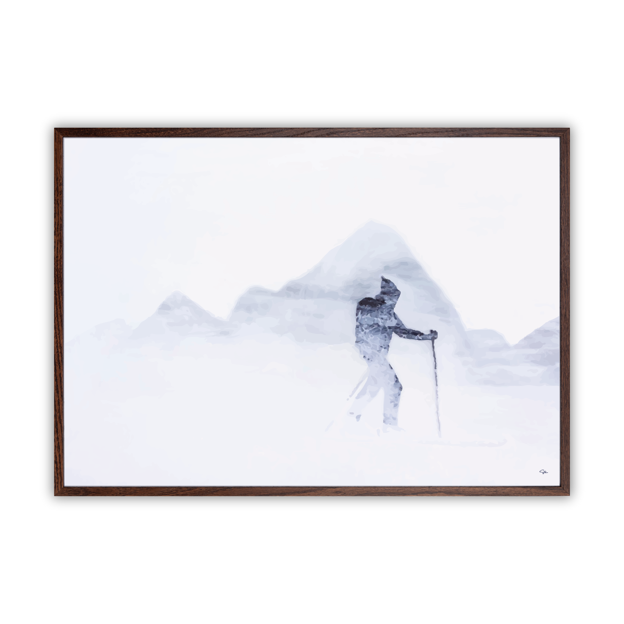 Whiteout Fine Art Print