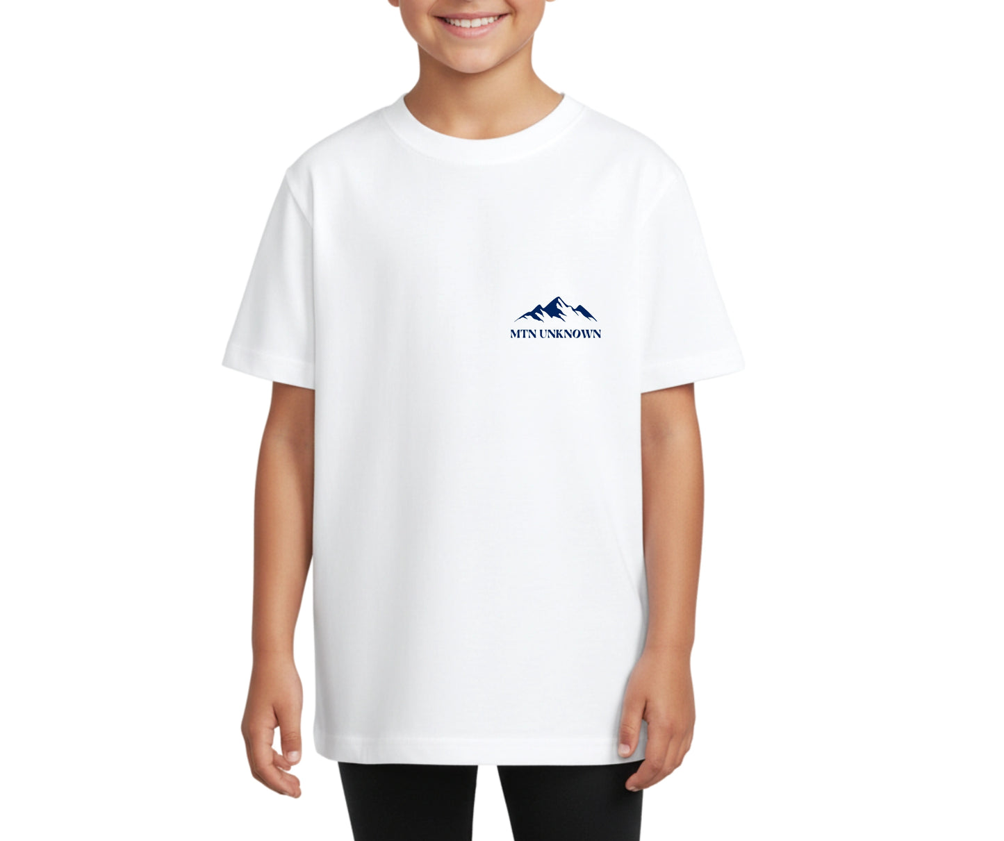 Barn T-shirt – Powder Skiing