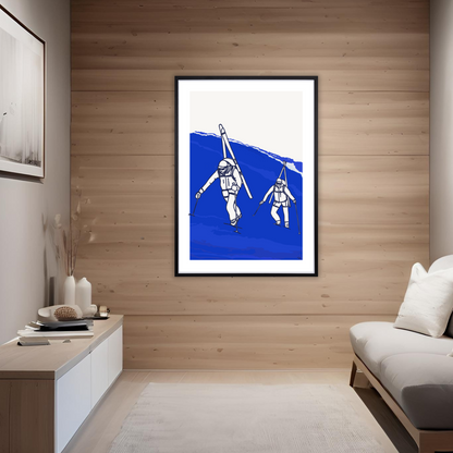 Ski Bootpacking Fine Art Print