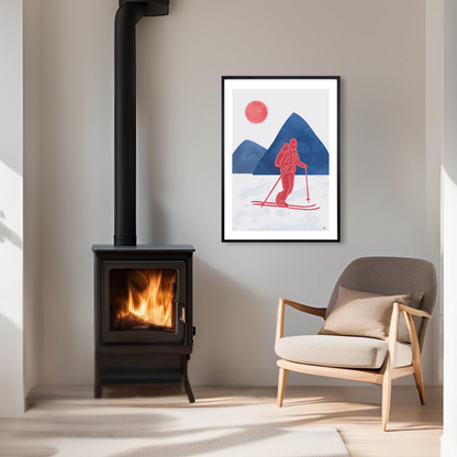 Ski Tour Fine Art Print