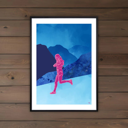 Trailrunning Fine Art Print