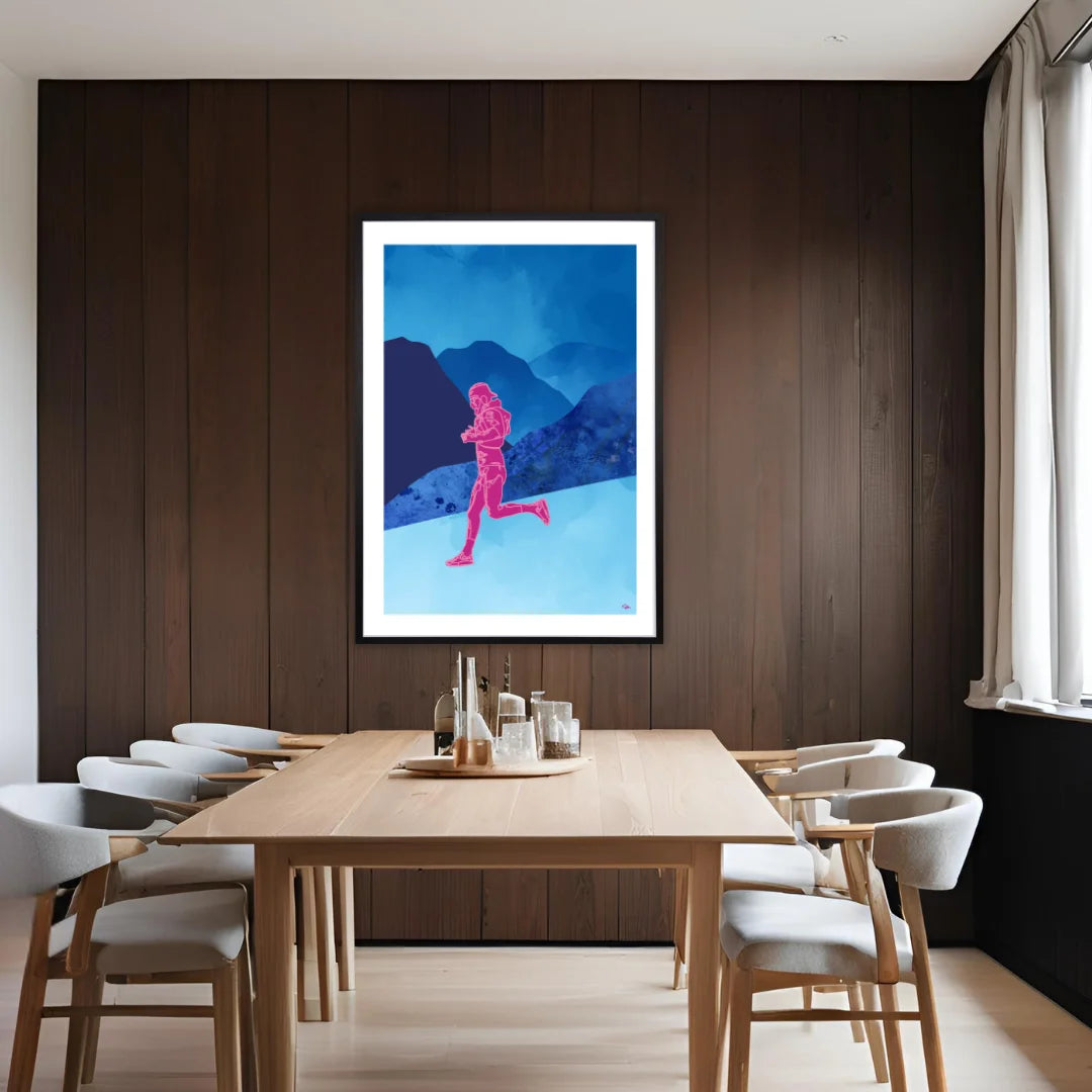 Trailrunning Fine Art Print