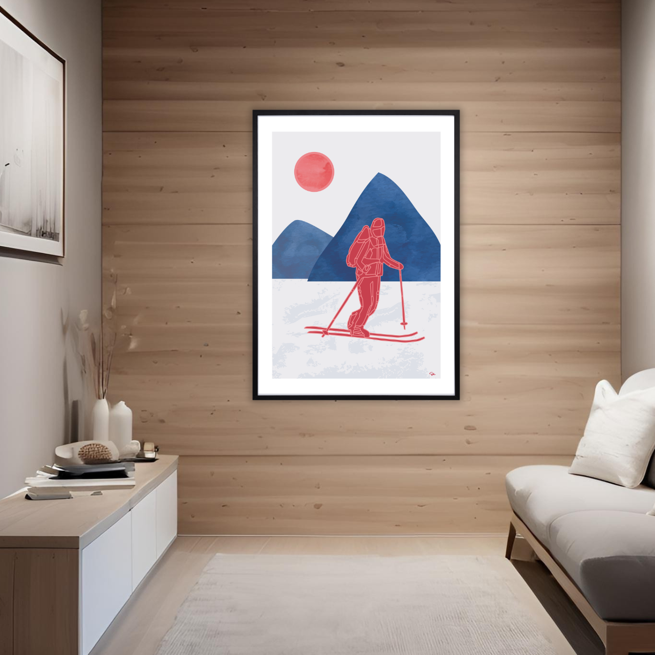 Ski Tour Fine Art Print