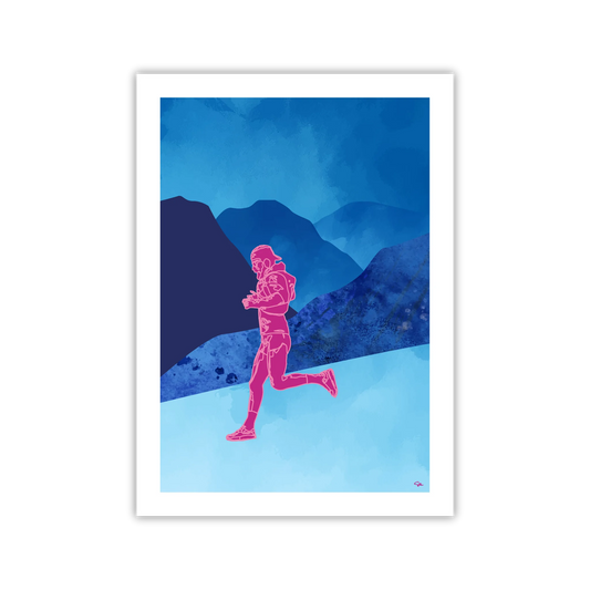 Trailrunning Fine Art Print