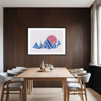 Morning Mountain– Fine Art Print med Bergsmotiv 