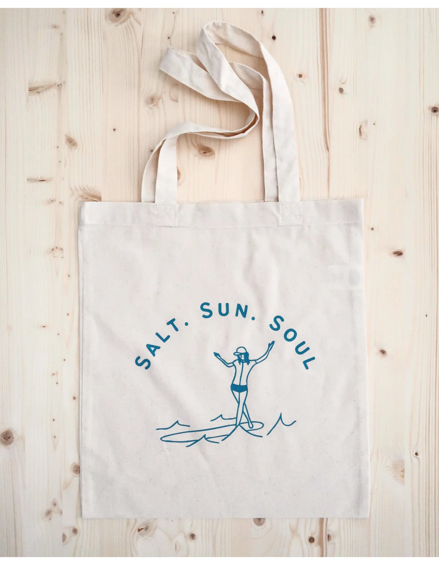 Surfing Tote Bag