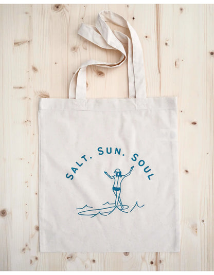Surfing Tote Bag