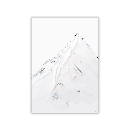 Snowy Mountain Fine Art Print