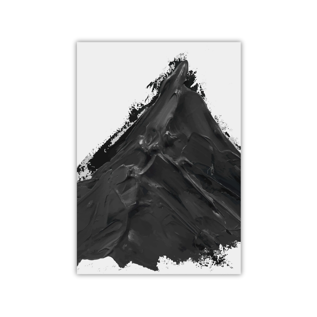 Nyhet! Black Mountain Fine Art Print