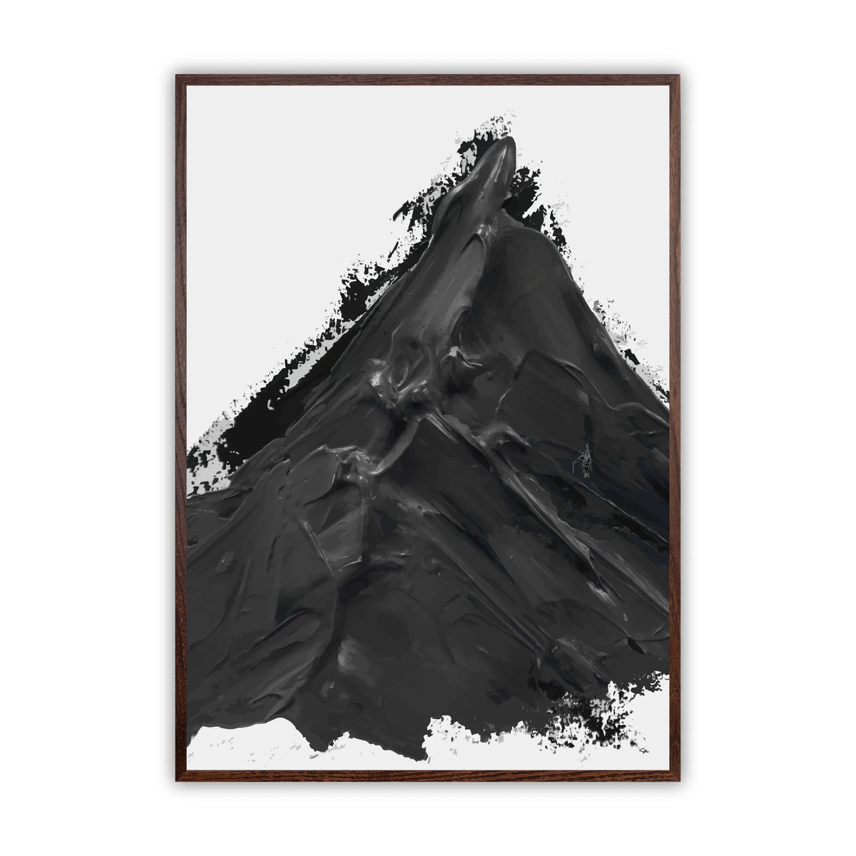 Nyhet! Black Mountain Fine Art Print
