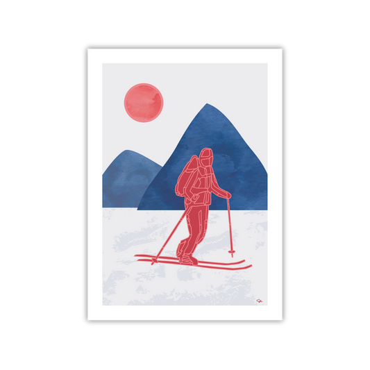 Ski Tour Fine Art Print