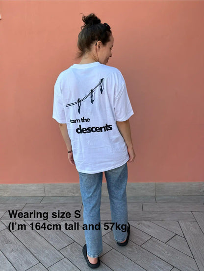 Oversized Ski T-Shirt Adult