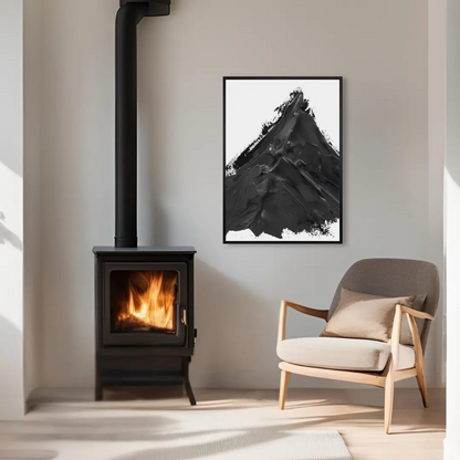 Nyhet! Black Mountain Fine Art Print
