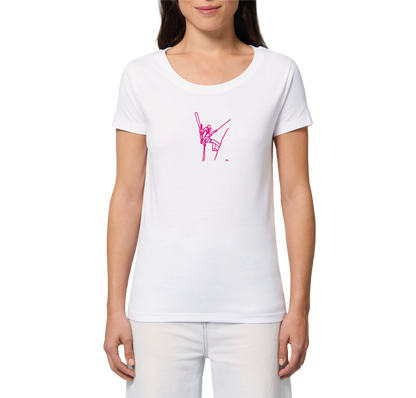 Ski rappel t-shirt women - Limited Stock Deal: Buy 2 adult t-shirts and get 50% off the second one!