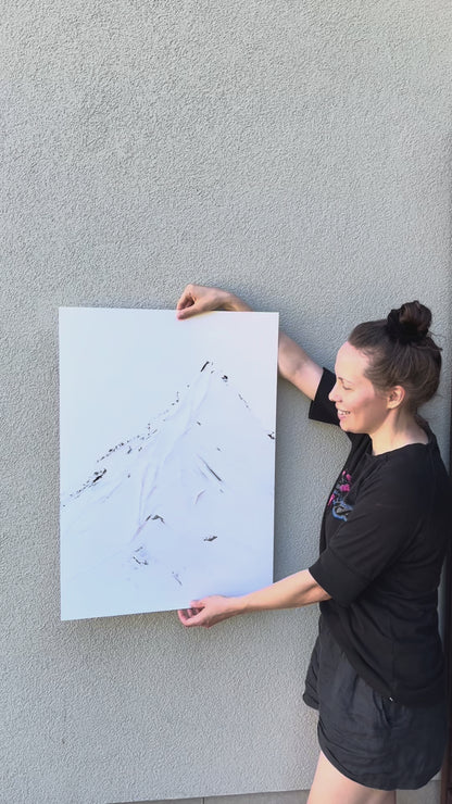 Snowy Mountain Fine Art Print