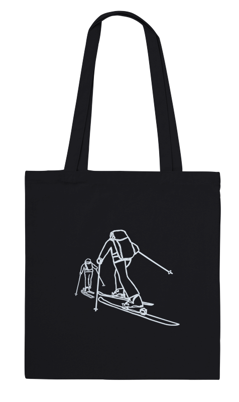 Ski Tour Tote Bag